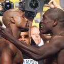 Mayweather and Berto Make Weight For Fight