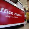 This July 12, 2010, photo shows signage at an Office Depot store in Mountain View, Calif. 