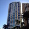 Developers of the 45-story condo tower Sky Las Vegas, pictured on April 21, 2015, have found a buyer for 64 units at the high-rise.