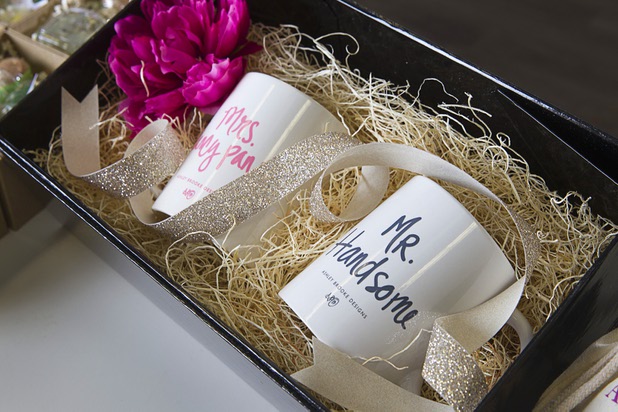 A wedding box at the Welcome Bag Shoppe in Henderson Wednesday, Sept. 16, 2015.