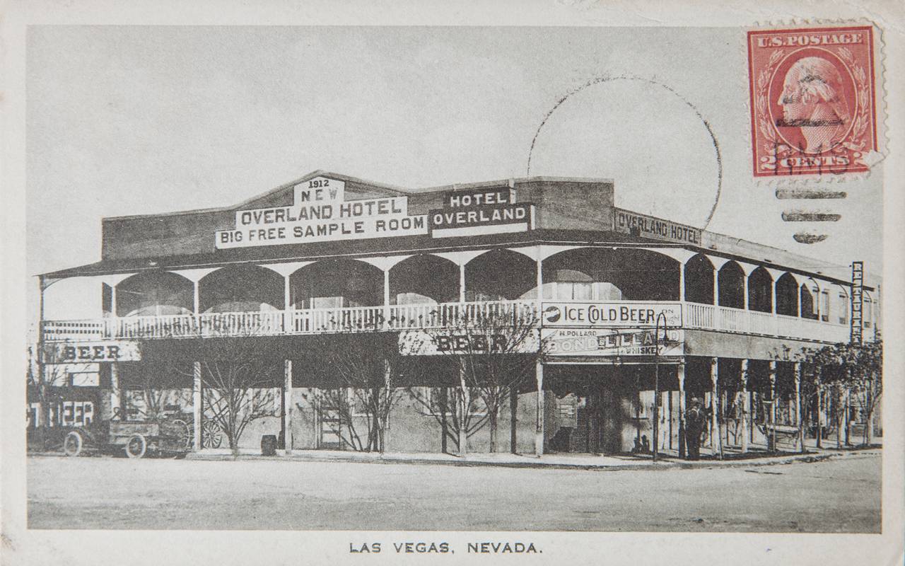 Vintage Las Vegas — Las Vegas, 1988. Two postcards showing Riviera