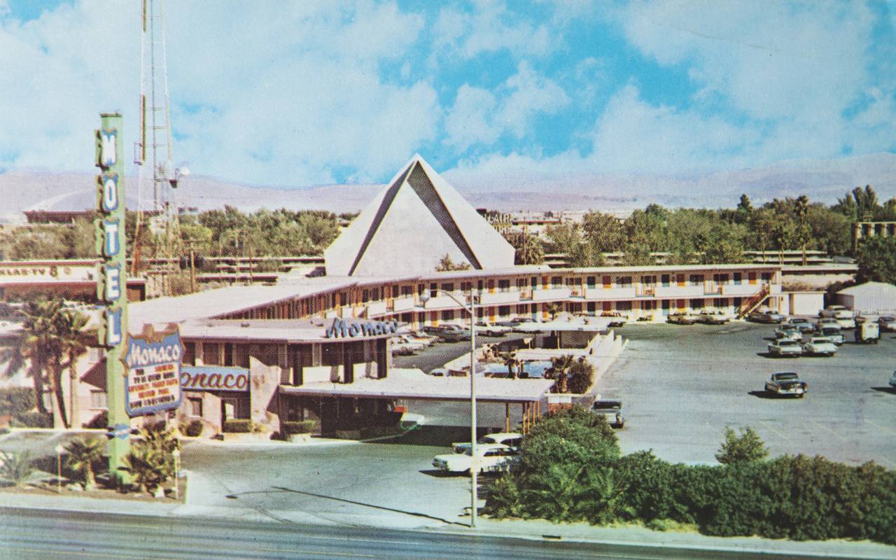 Vintage Las Vegas — Las Vegas, 1988. Two postcards showing Riviera