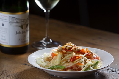 Som Thum Thai papaya salad at Chada Street Thai Restaurant & Wine Bar, 3839 Spring Mountain Rd., Sunday, Sept. 27, 2015.