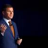 Geoff Freeman, president of the American Gaming Association, gives a “State of the Industry” address during the Global Gaming Expo on Tuesday, Sept. 29, 2015, at Sands Expo Center.