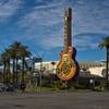 It's the 25th anniversary of the Hard Rock Cafe on the corner of Harmon/Paradise.