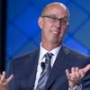 Gavin Isaacs, CEO of Scientific Games, smiles during a CEO round table at the Global Gaming Expo (G2E) at the Sands Expo Center on Wednesday, Sept. 30, 2015.