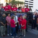 Hillary Speaks At Culinary Demonstration