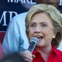 Hillary Speaks At Culinary Demonstration