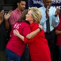 Hillary Speaks At Culinary Demonstration