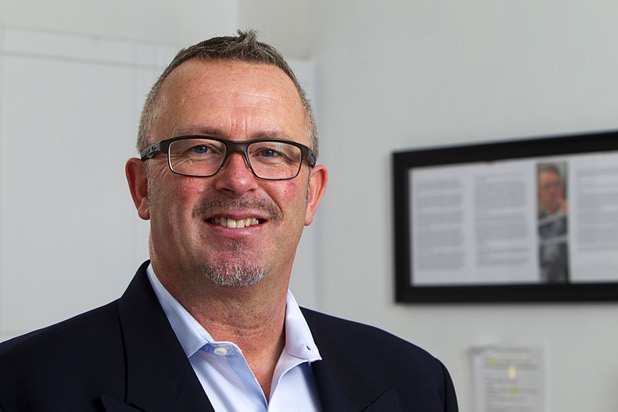 Jimmy Platt, president of ARCpoint Labs, poses at the company Monday, Oct. 12, 2015. The company provides drug, alcohol, and DNA testing and background screening.