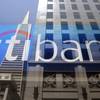 In this July 9, 2014, photo, the Transamerica Pyramid is reflected in the window of the main branch of Citibank in the Financial District of San Francisco.