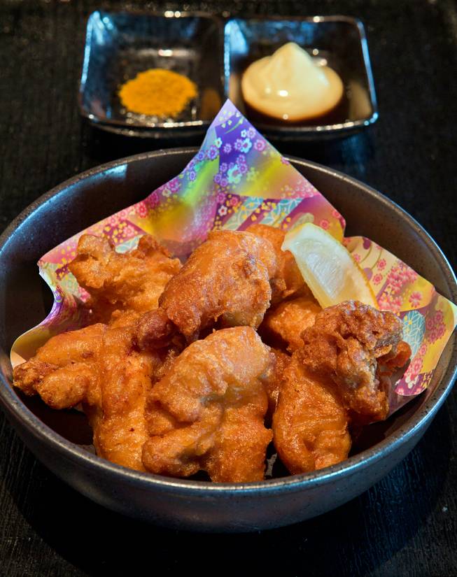 Omoide features Karraage fried chicken on Sunday, October 18,  2015.