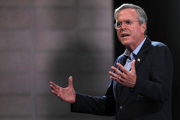 Republican presidential candidate Jeb Bush speaks during the Libre Initiative's policy forum series, "The Libre Forum: Unlimited Opportunities in a Free Society," at the College of Southern Nevada in North Las Vegas Wednesday, Oct. 21, 2015.