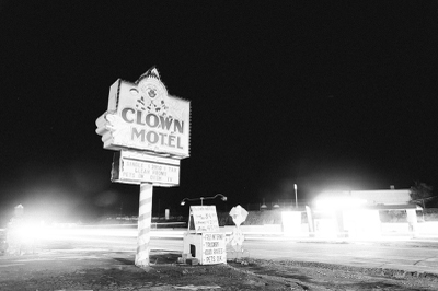 The Clown Motel in Tonopah, Nev. on October 18, 2015.