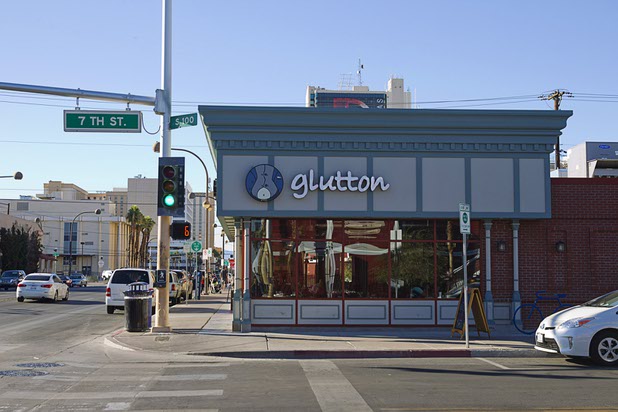 Glutton restaurant in downtown Las Vegas Sunday, Nov. 1, 2015.