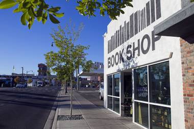 The Writer’s Block bookstore in downtown Las Vegas Sunday, Nov. 1,&nbsp;2015.
