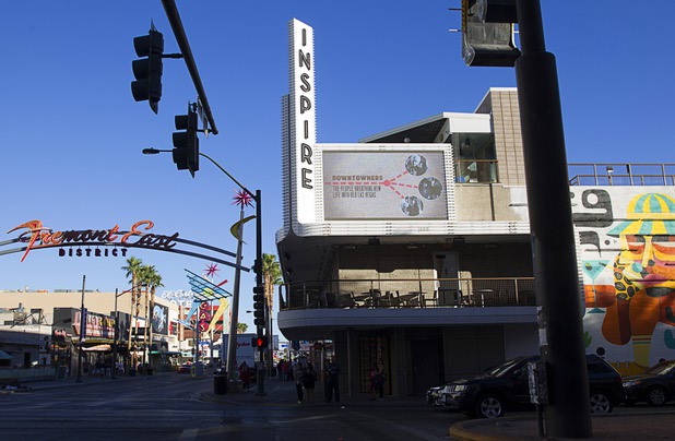The Inspire Theatre in downtown Las Vegas Sunday, Nov. 1, 2015.