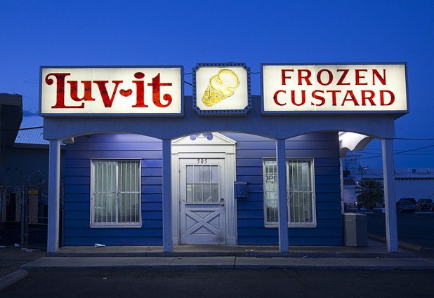 Luv-It frozen custard in Las Vegas Tuesday, Nov. 3, 2015.