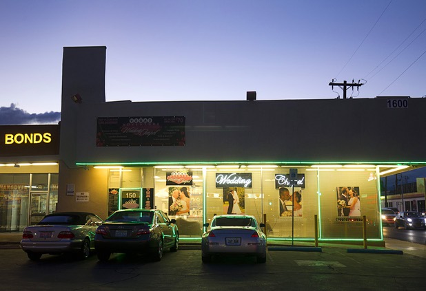 The Vegas Adventure Wedding Chapel on Las Vegas Boulevard South in Las Vegas Tuesday, Nov. 3, 2015.