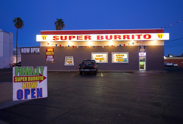 The Super Burrito on Las Vegas Boulevard South in Las Vegas Tuesday, Nov. 3, 2015.