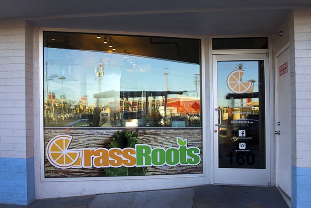 GrassRoots in downtown Las Vegas Wednesday, Nov. 4, 2015.