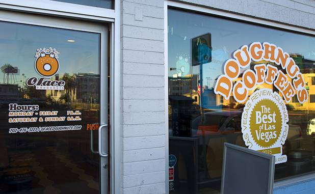 O Face Doughnuts, 124 S. 6th Street, in downtown Las Vegas Wednesday, Nov. 4, 2015.