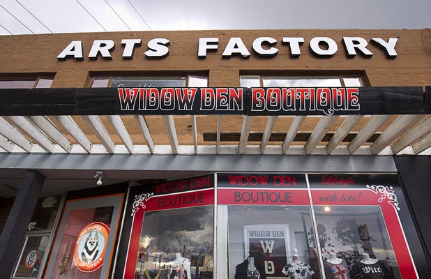 The Arts Factory in the Arts District in downtown Las Vegas Wednesday, Nov. 4, 2015.