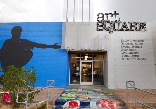 Art Square in the Arts District in downtown Las Vegas Wednesday, Nov. 4, 2015.