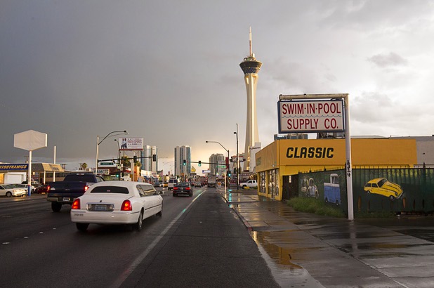 A view looking southbound on Main Street in downtown Las Vegas Wednesday, Nov. 4, 2015.