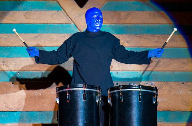 Blue Man Group returns to the Luxor on Thursday, Nov. ...
