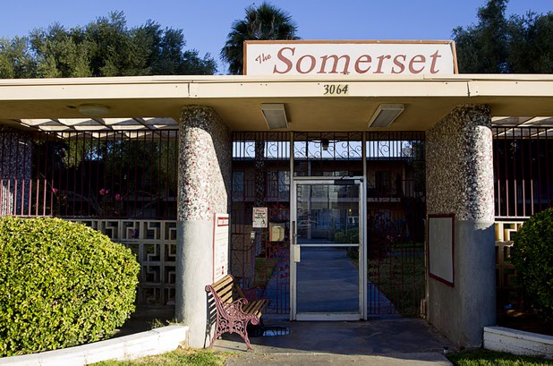 A view of the Somerset Apartments on Kishner Drive Monday, Nov. 23, 2015.