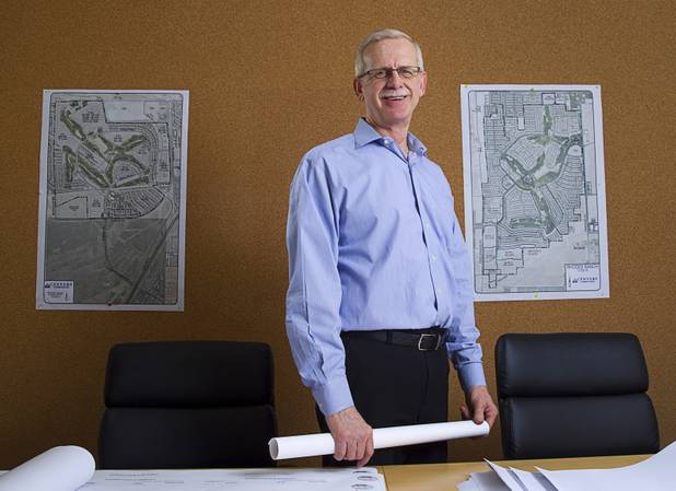 Don Boettcher, president for Century Communities' Nevada Division, poses in the company's offices Monday, Nov. 30, 2015.