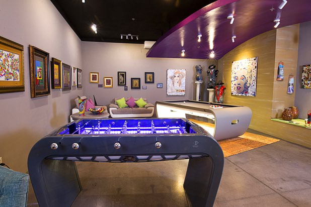 A display is shown at Sud France Design, 7650 South Dean Martin Dr Suite #106, Tuesday, Dec. 1, 2015.
