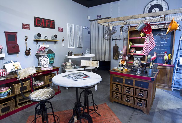 A display is shown at Sud France Design, 7650 South Dean Martin Dr Suite #106, Tuesday, Dec. 1, 2015.
