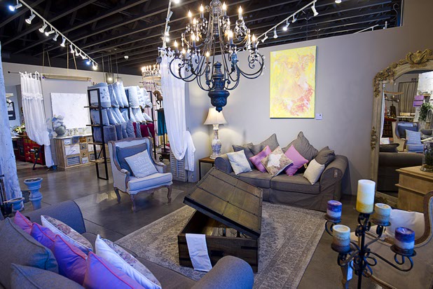 A display is shown at Sud France Design, 7650 South Dean Martin Dr Suite #106, Tuesday, Dec. 1, 2015.