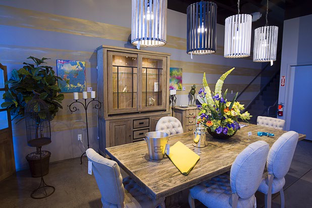 A display is shown at Sud France Design, 7650 South Dean Martin Dr Suite #106, Tuesday, Dec. 1, 2015.