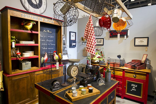 A display is shown at Sud France Design, 7650 South Dean Martin Dr Suite #106, Tuesday, Dec. 1, 2015.