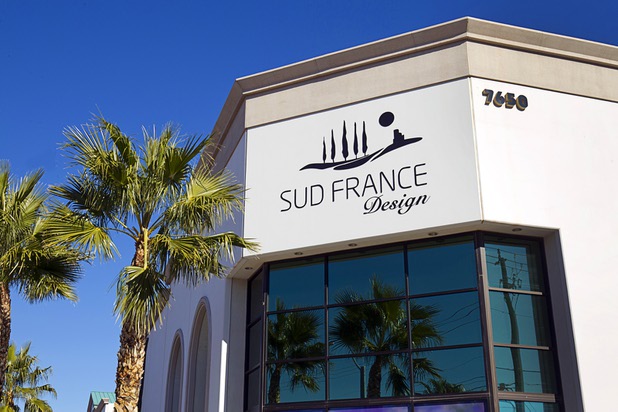 An exterior view of Sud France Design, 7650 South Dean Martin Dr Suite #106, Tuesday, Dec. 1, 2015.