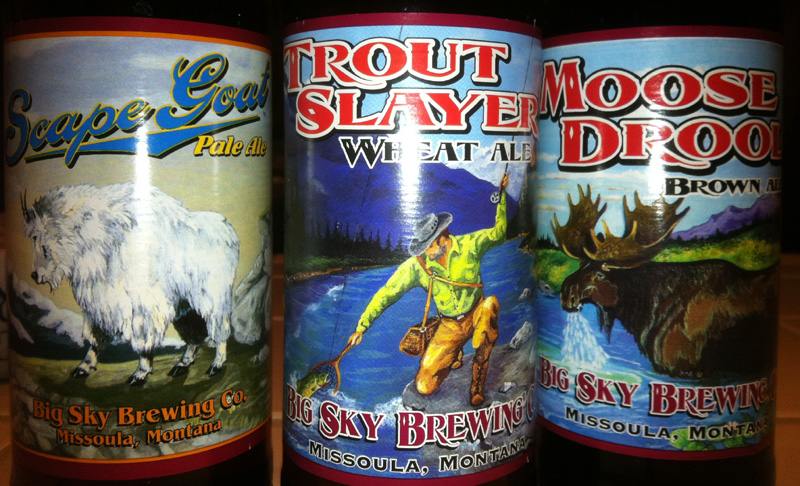 Big Sky Ale, Wheat, Trout Slayer, Beer