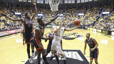 Rebels can’t overcome their mistakes in 56-50 loss at Wichita State