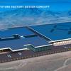 Rendering of planned Faraday Future auto plant in North Las Vegas.