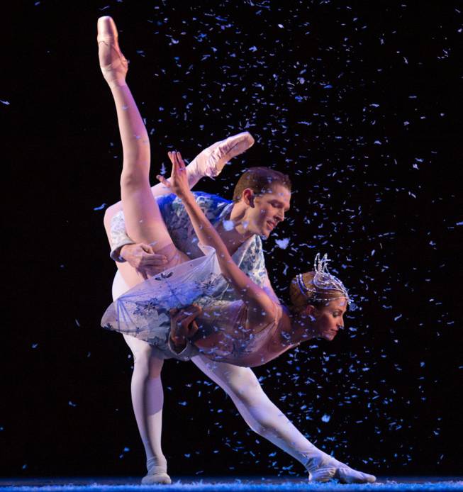Rehearsal for Nevada Ballet Theatre’s “The Nutcracker” on Saturday, Dec. 12, 2015, at the Smith Center.