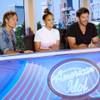In this Aug. 22, 2015, photo, judges Keith Urban, Jennifer Lopez and Harry Connick Jr. appear at auditions in Little Rock, Ark., for the final season of "American Idol" on Fox. 