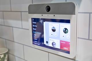 Nucleus, a smart intercom system, is seen during CES, Wed. Jan 6, 2016.