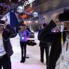 People wear Samsung Gear VR sets during a virtual reality demonstration at CES International Wednesday, Jan. 6, 2016, in Las Vegas. 