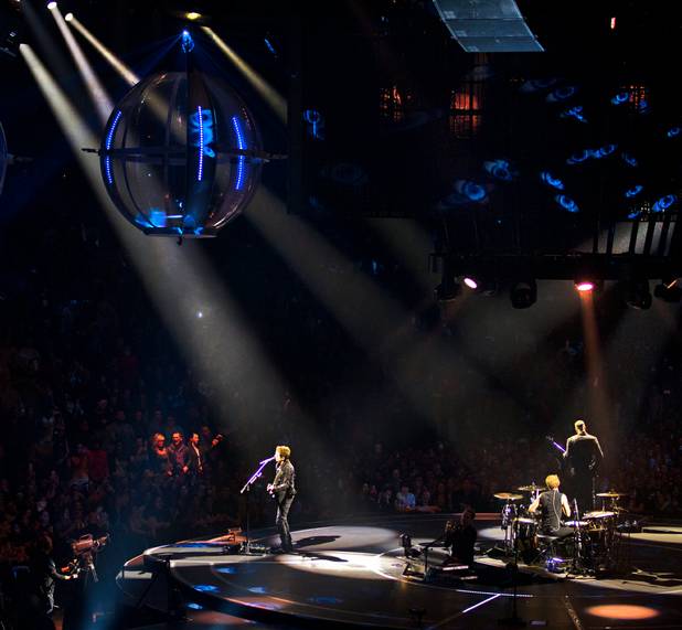 Muse performs Saturday, Jan. 9, 2016, at Mandalay Bay Events ...