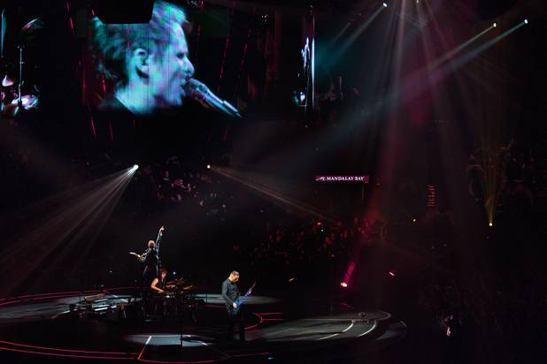 Muse performs Saturday, Jan. 9, 2016, at Mandalay Bay Events ...