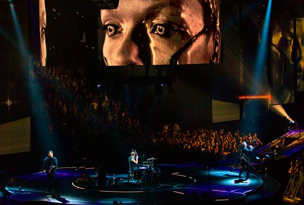 Muse performs Saturday, Jan. 9, 2016, at Mandalay Bay Events ...