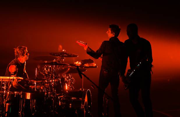 Muse performs Saturday, Jan. 9, 2016, at Mandalay Bay Events ...