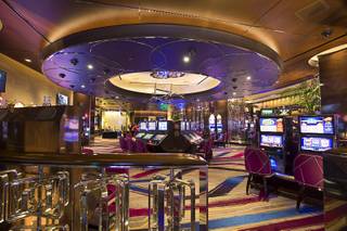A view of the new high limit slot area at the Cosmopolitan Wednesday, Jan 13, 2016.